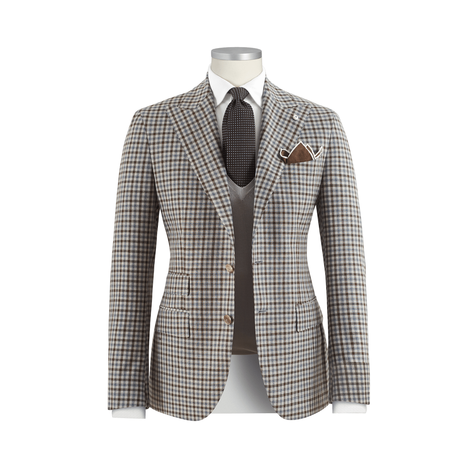 OXYGEN OVERCHECK MEN SUIT Tailor On The Road