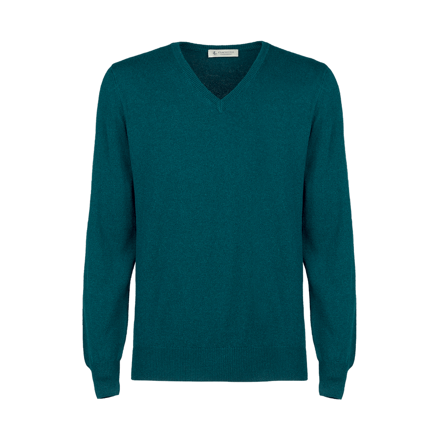 LUXE CASHMERE V NECK PULLOVER