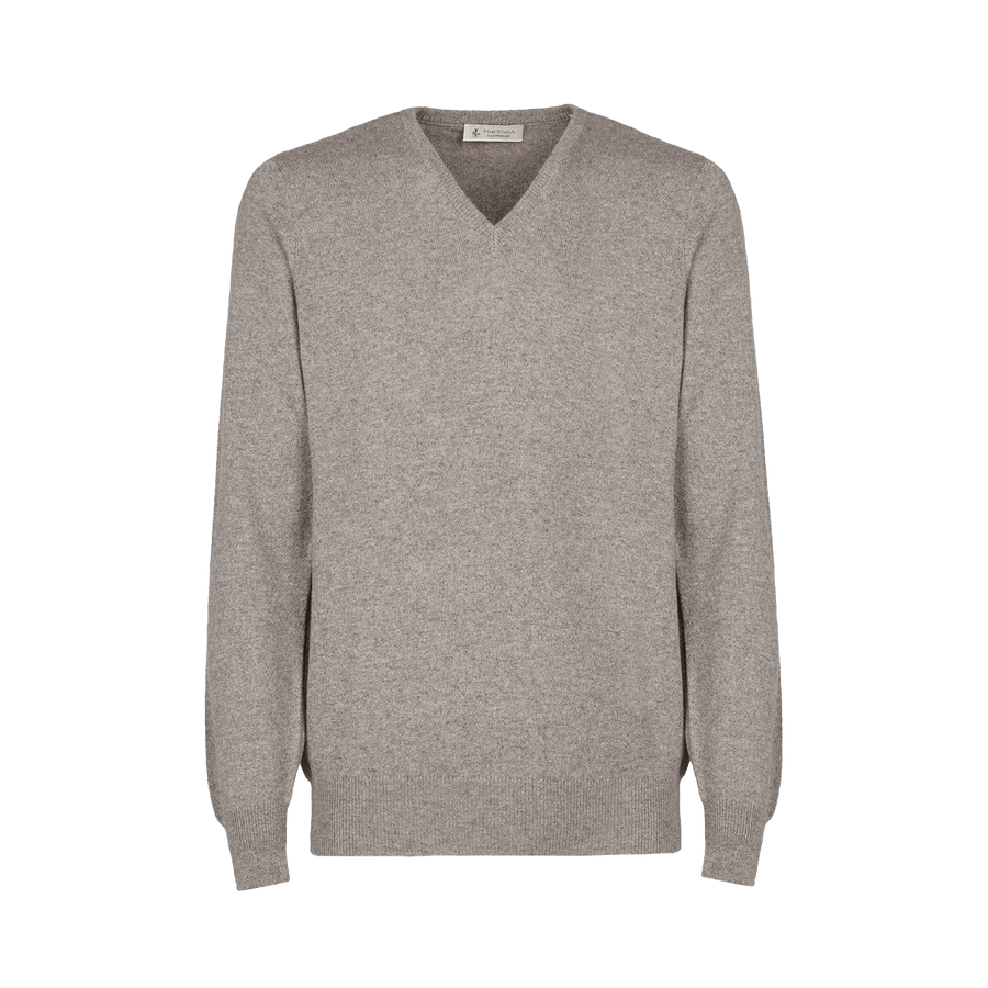 LUXE CASHMERE V NECK PULLOVER