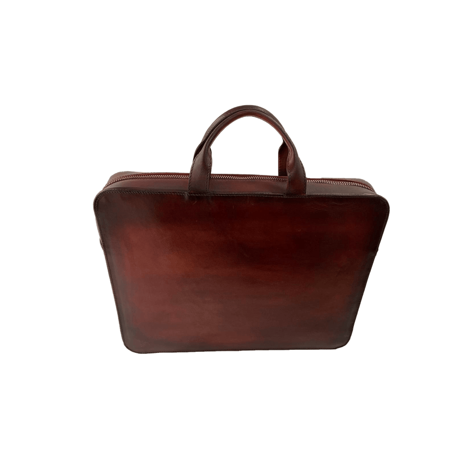 Germaine Joseph Leather Briefcase