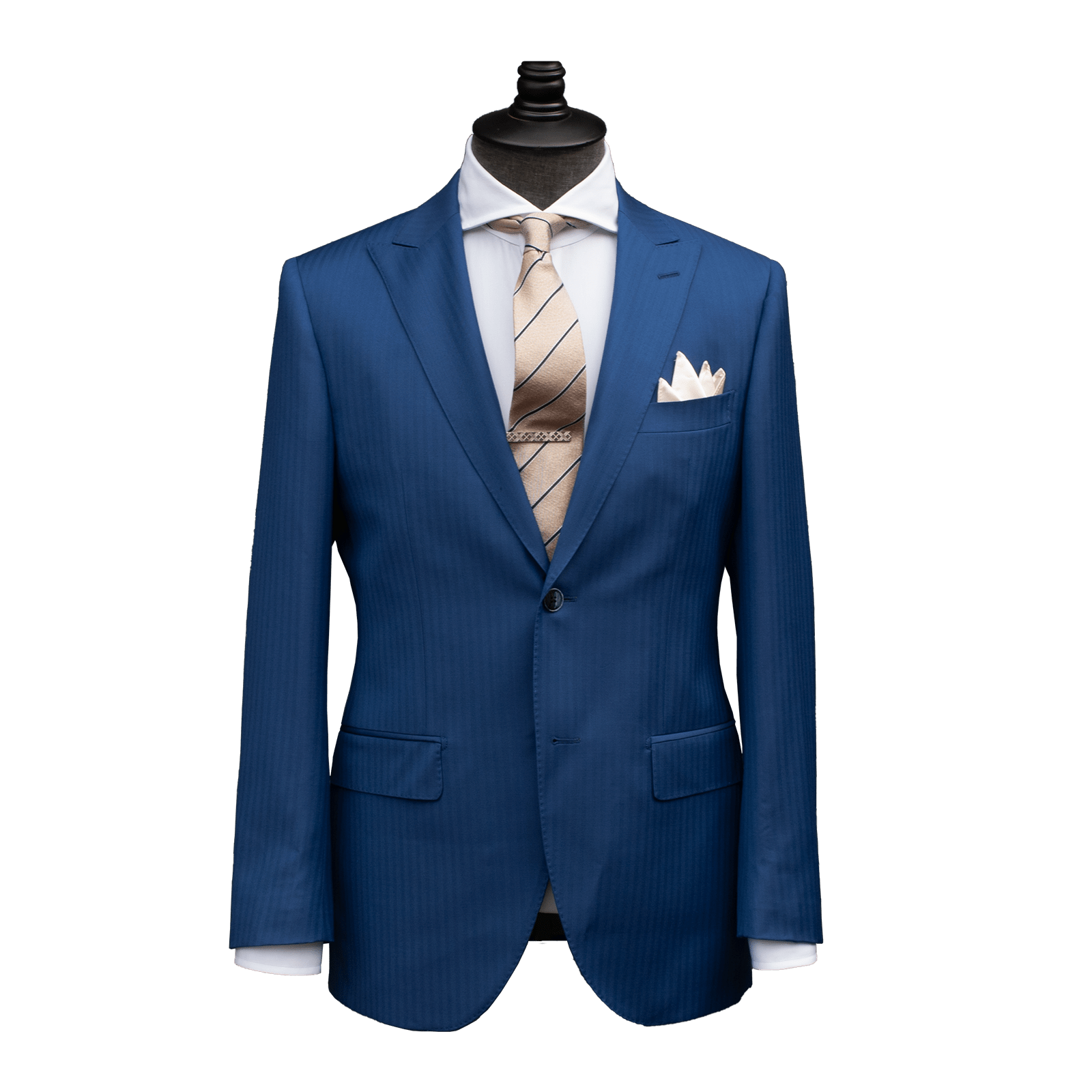 KELMAR HERRINGBONE SUIT IN PURE WOOL – Tailor On The Road