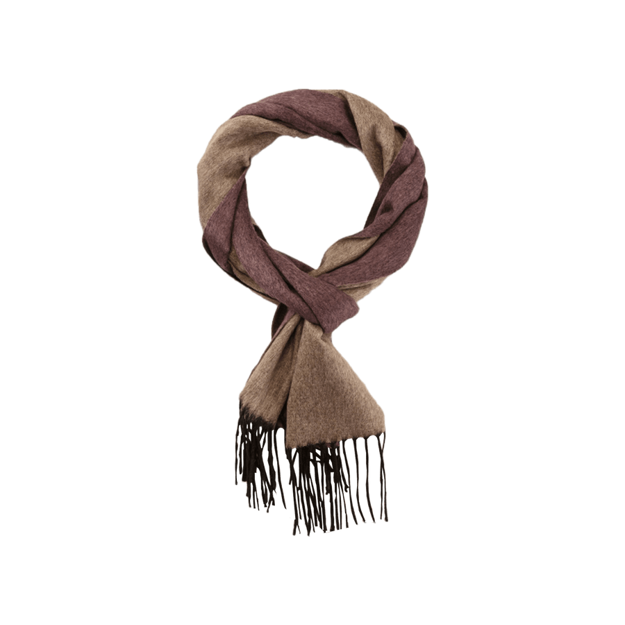 Mirror Two-Tone Cashmere Silk Scarf