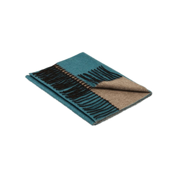 Mirror Two-Tone Cashmere Silk Scarf